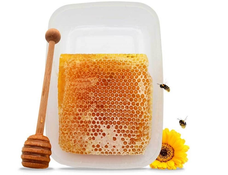 مصرف عسل شکرک زده